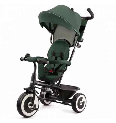 Kinderkraft Aston - innowacyjny rowerek trójkołowy | Mystic Green